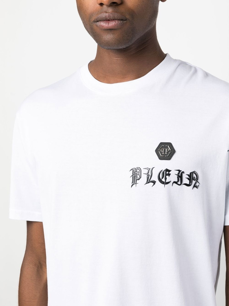 chest logo-print detail T-shirt 5