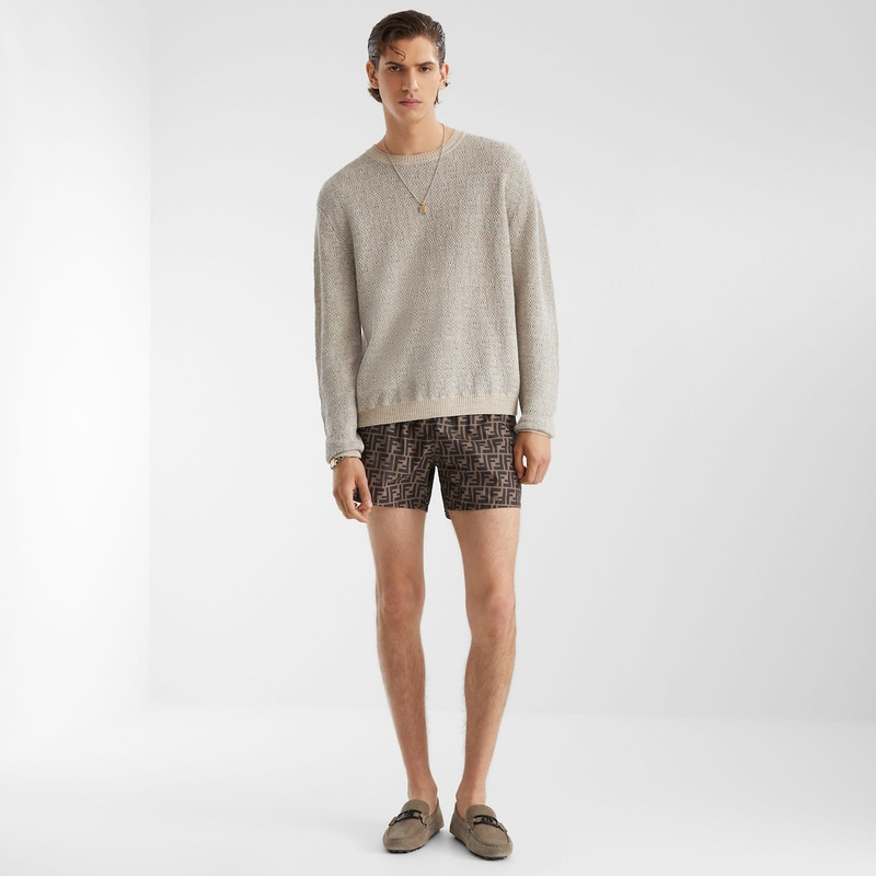 FENDI O’Lock driving loafers outlook