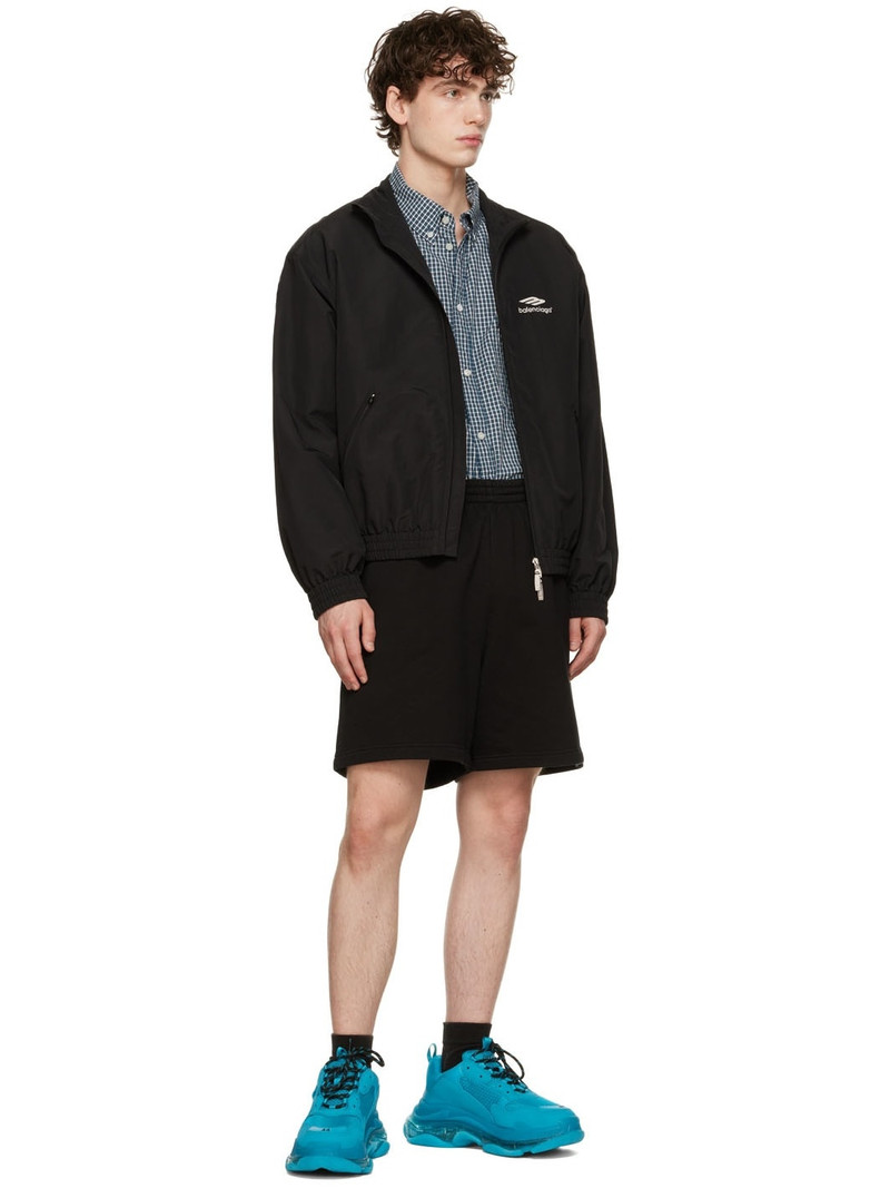 BALENCIAGA Black Sporty B Tracksuit Jacket outlook