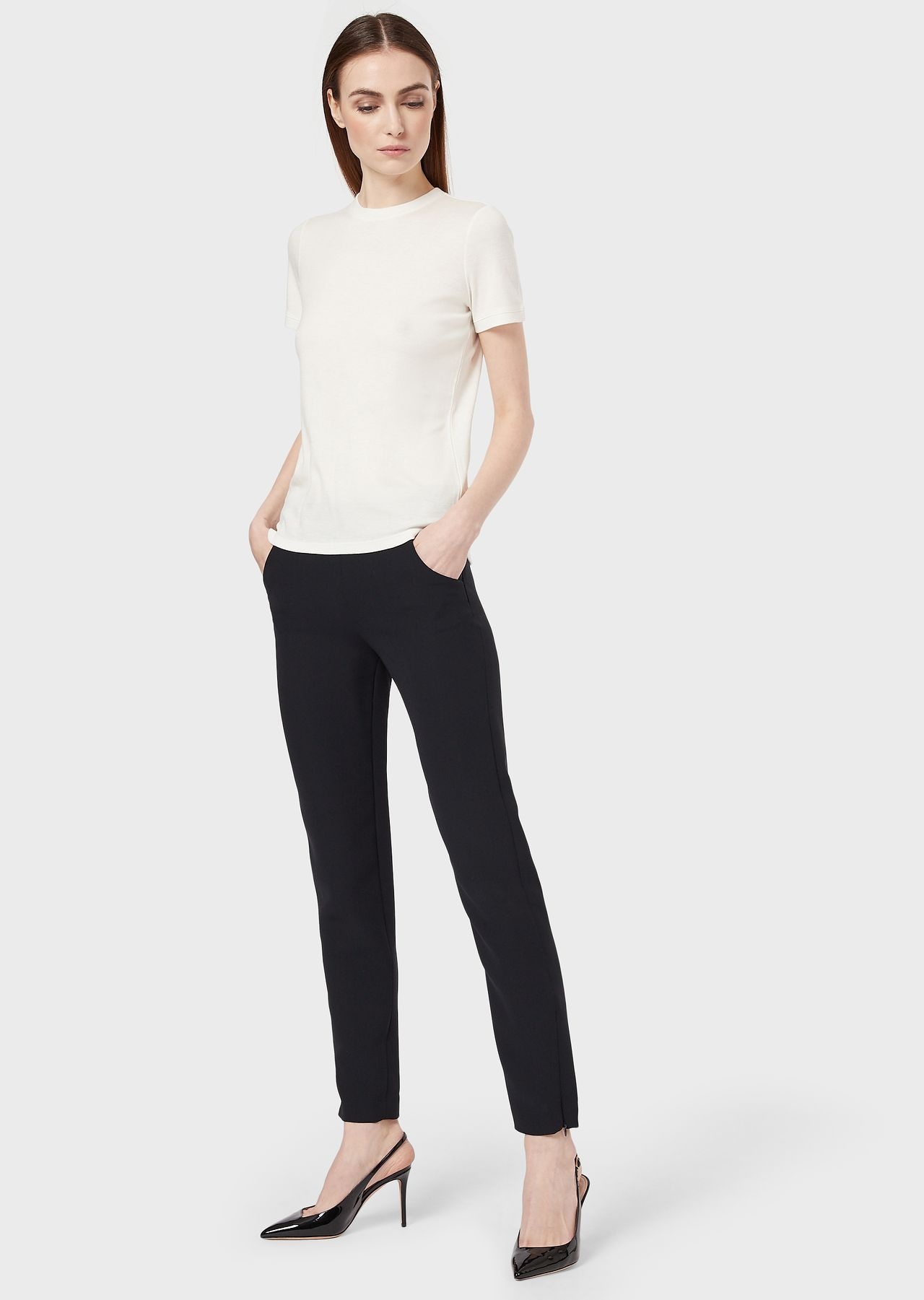 Pure cashmere T-shirt - 2