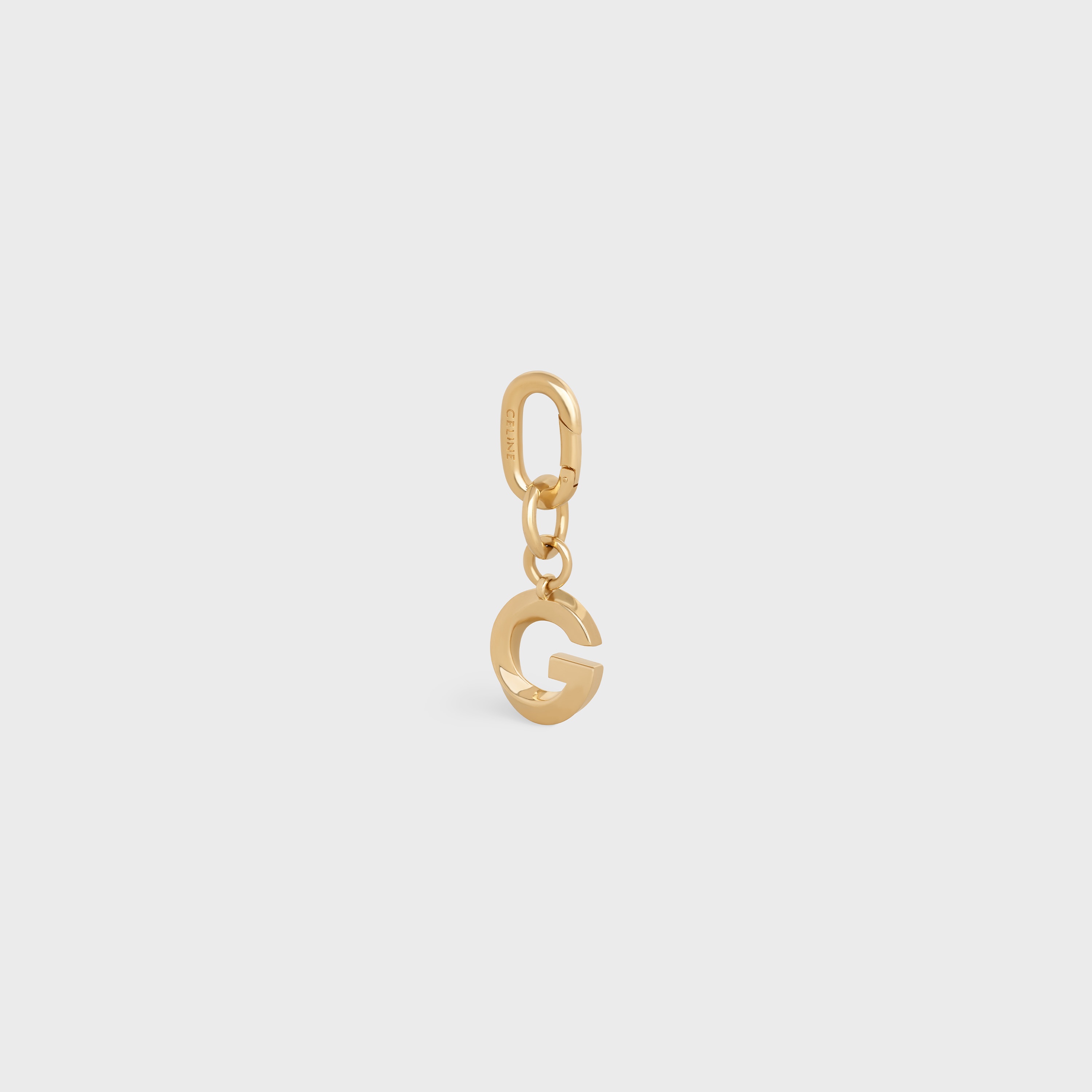 G CHARM in Brass - 3