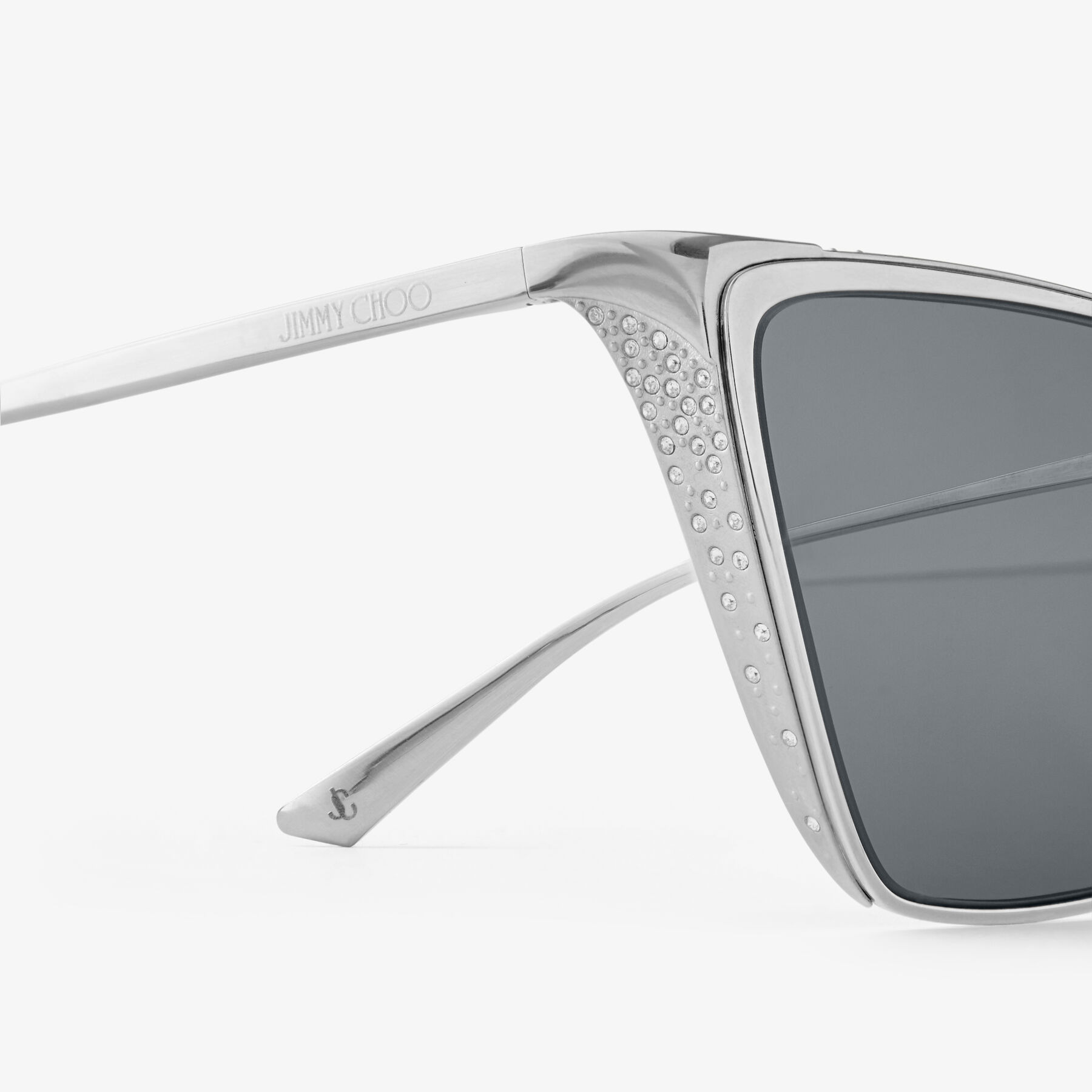 Payton 
Silver Cat Eye Sunglasses - 3