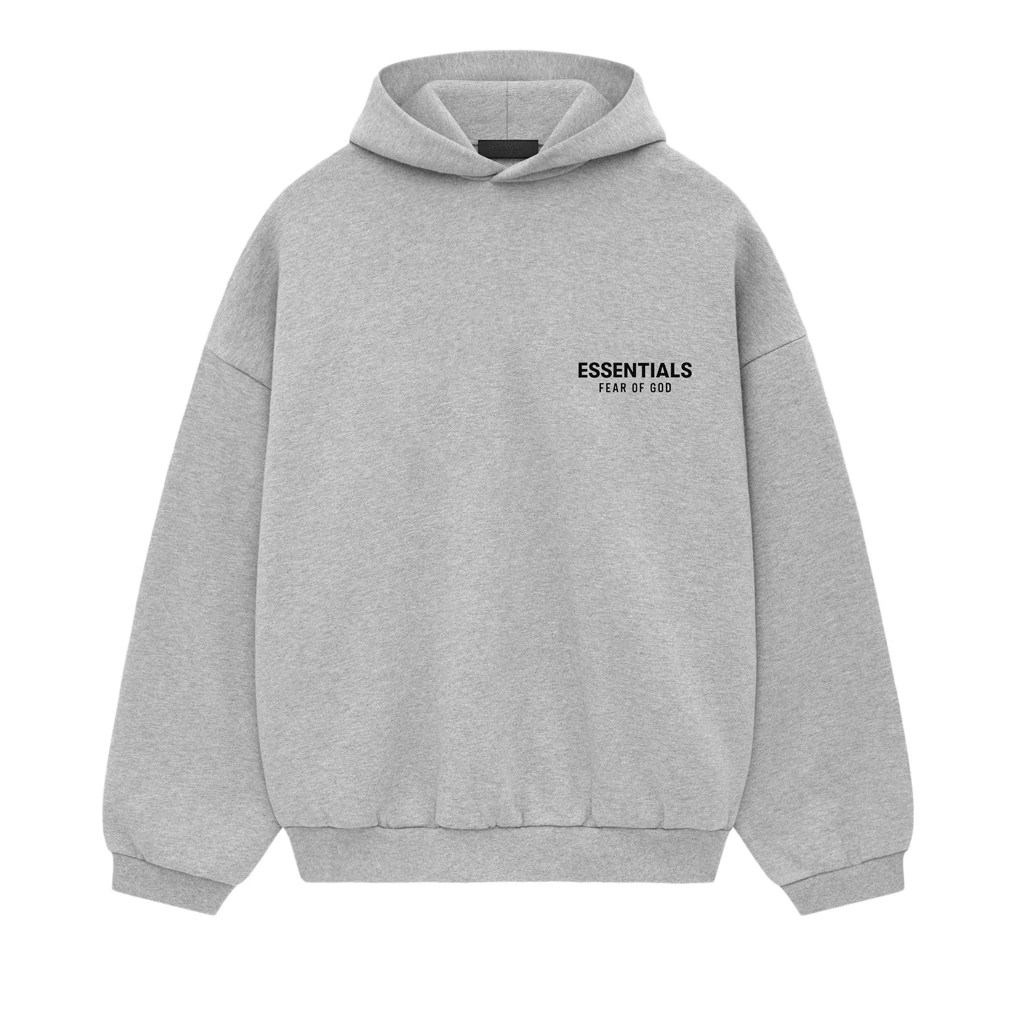 Fear of God Essentials Fleece Hoodie II 'Light Heather Grey' - 1