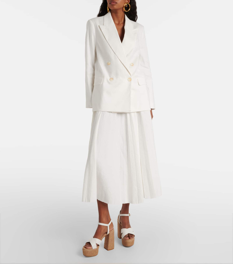 Gianvito Rossi Leather platform sandals outlook