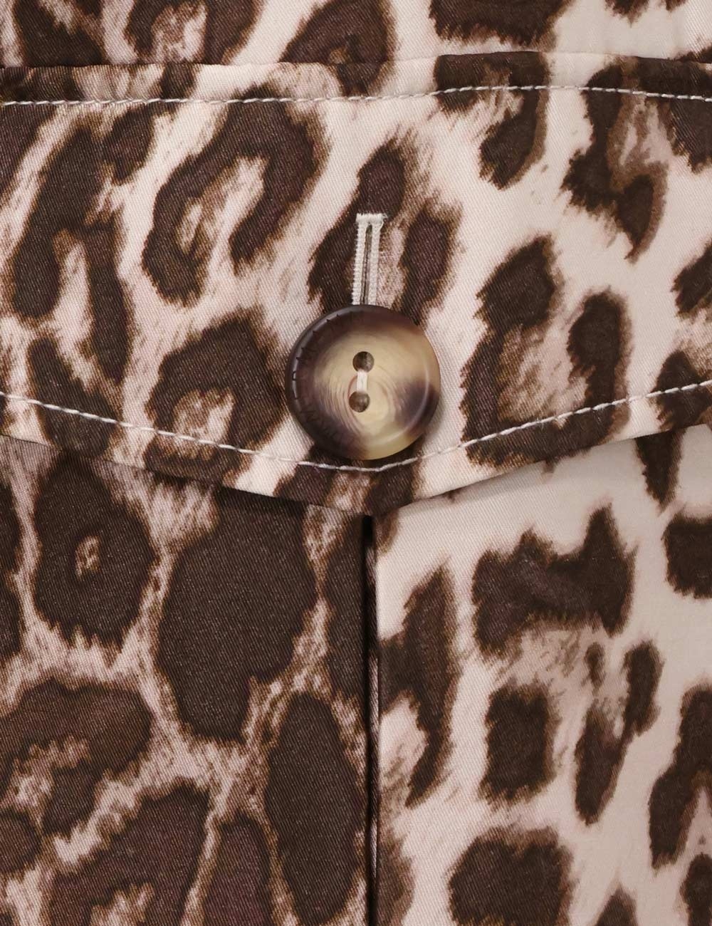 Zimmermann Illustration leopard-print wool and silk-blend