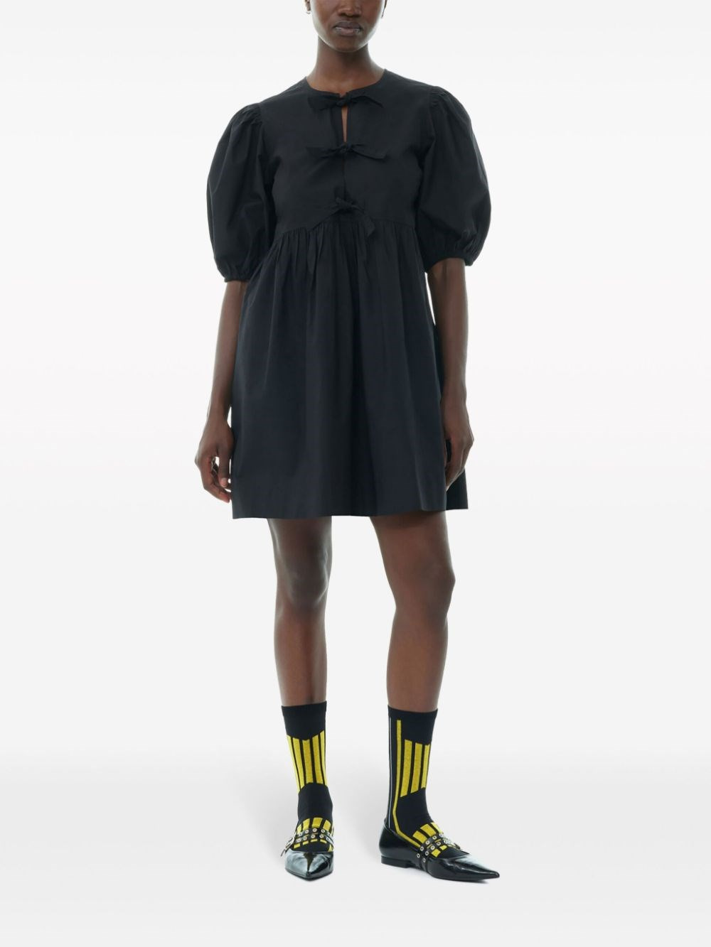 Organic cotton mini dress - 6