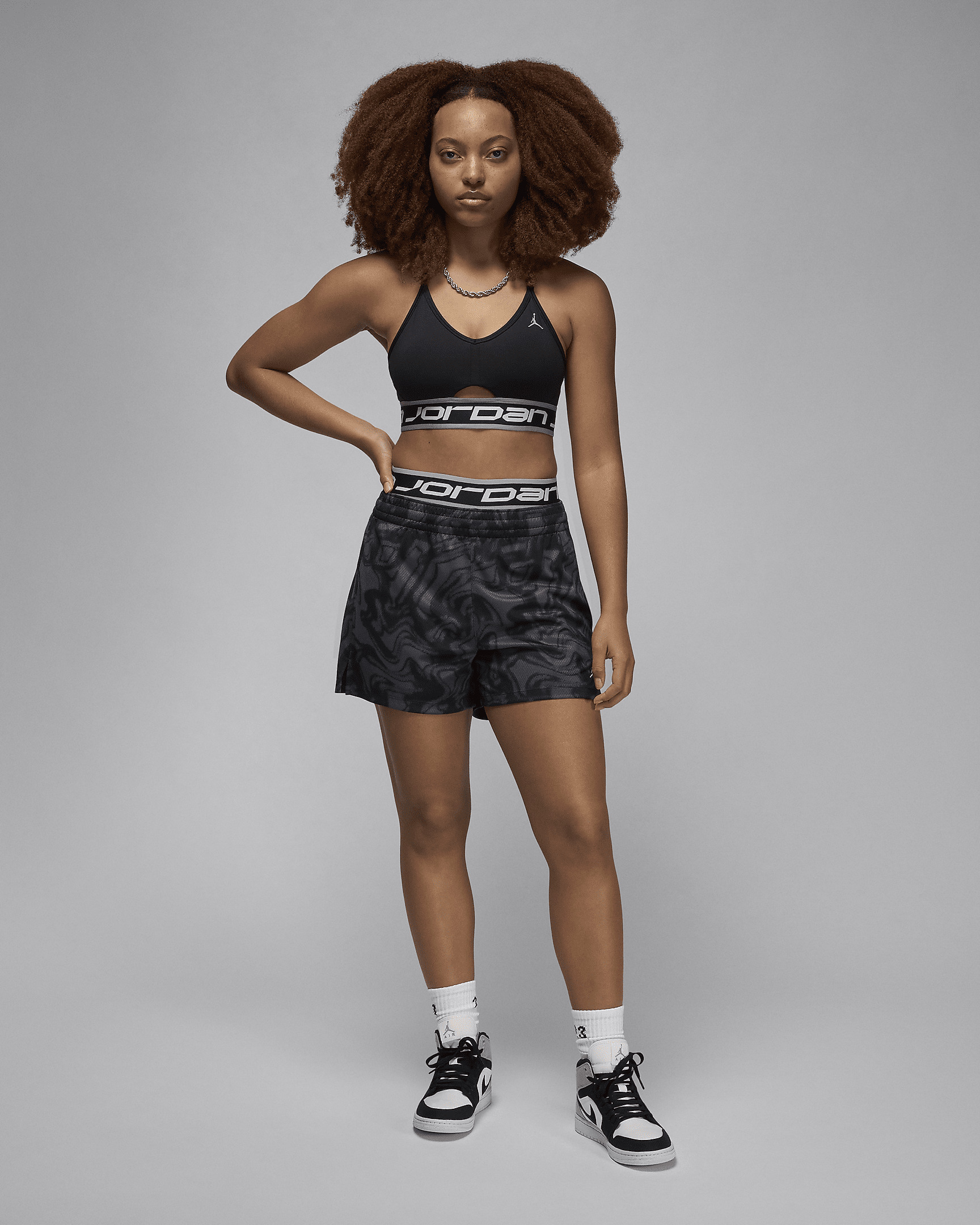 Women's Jordan Sport Mesh Shorts - 7