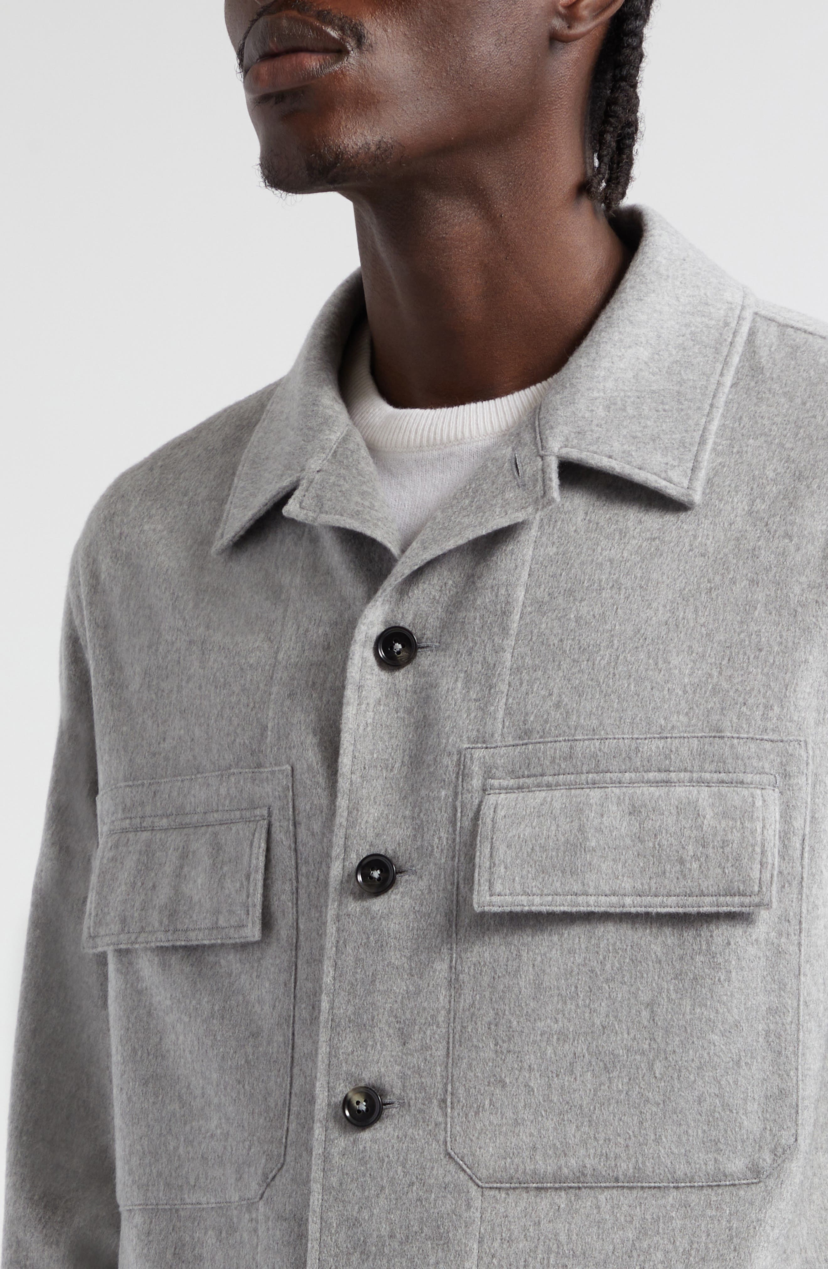 Alma Oasi Cashmere Overshirt - 4