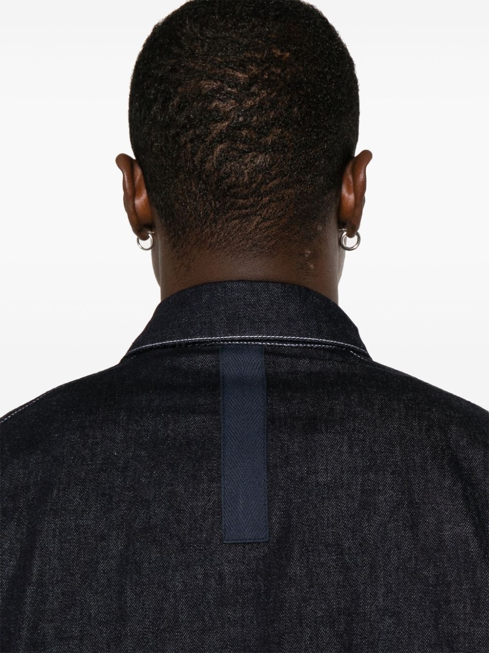 x Carhartt logo-patch coat - 5