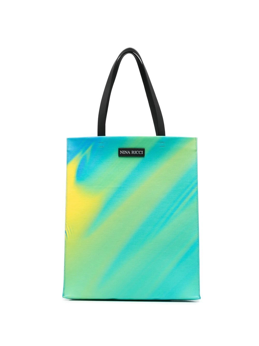 large coated canvas tote bag - 1