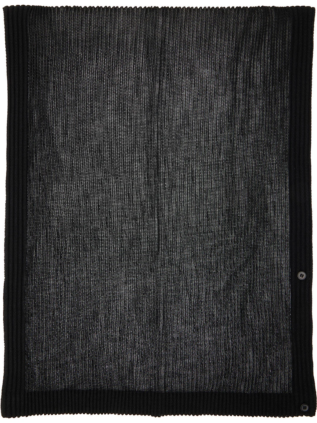 Black Rustic Mesh Scarf - 1