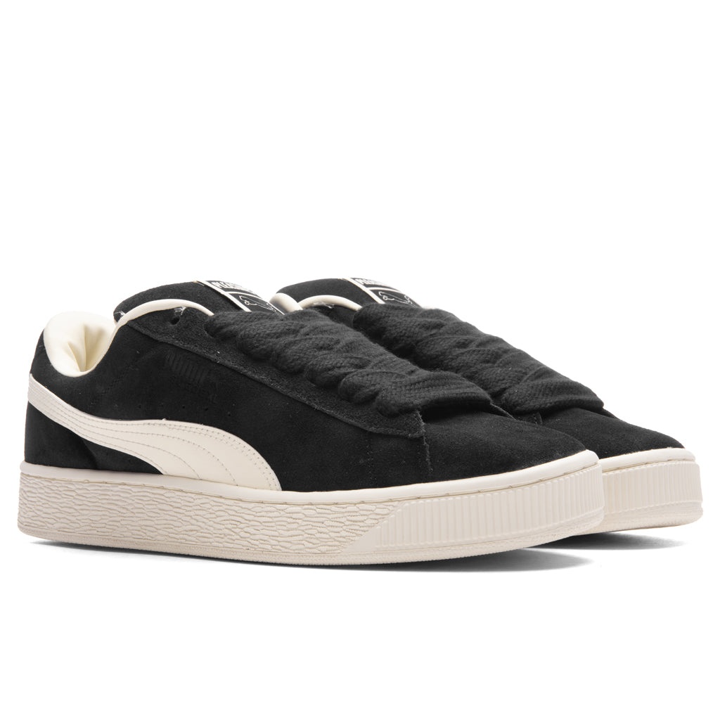 PUMA X PLEASURES SUEDE XL - BLACK/FROSTED IVORY - 2