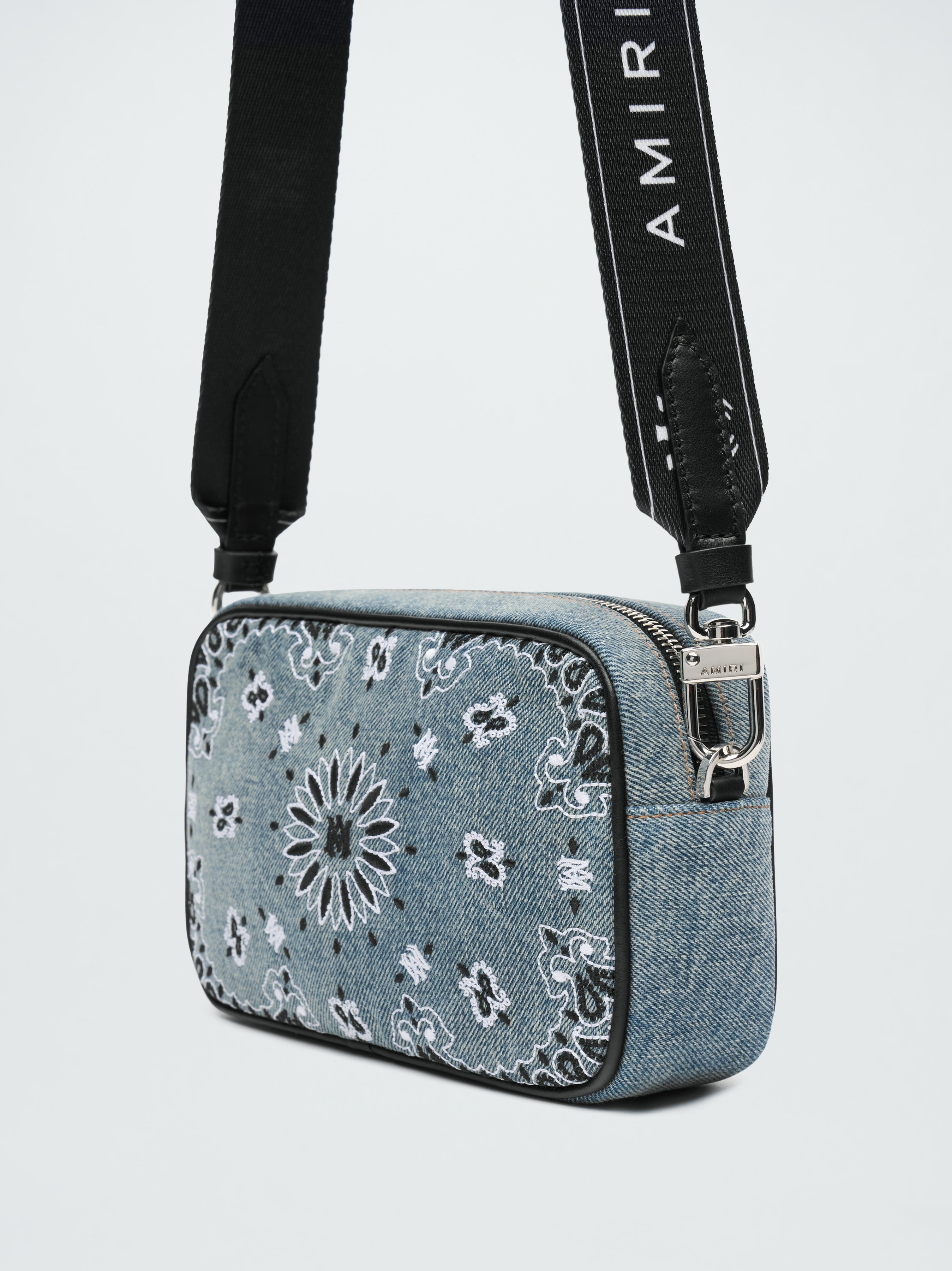 BANDANA DENIM CAMERA BAG - 2