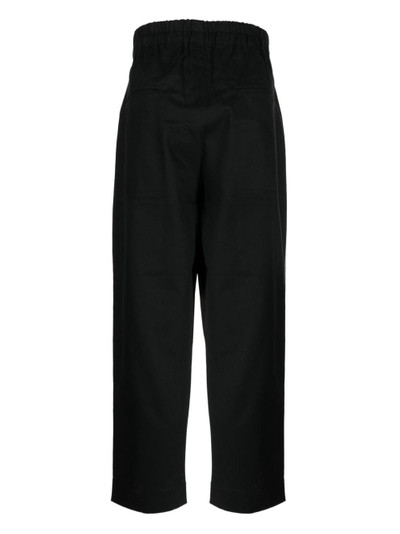 Toogood elastic-waist cotton trousers outlook