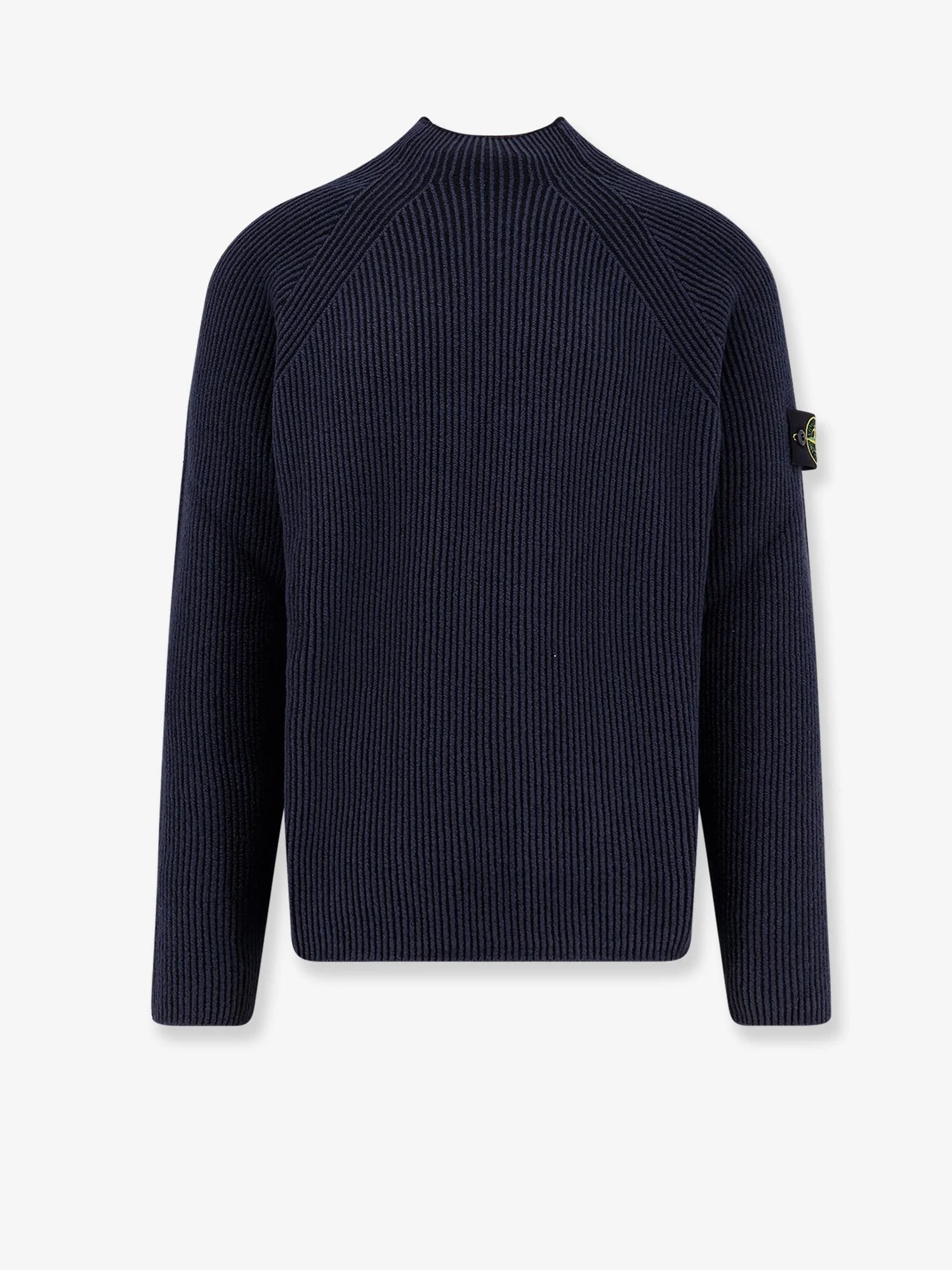 Stone Island Cotton And Virgin Wool Sweater - 1