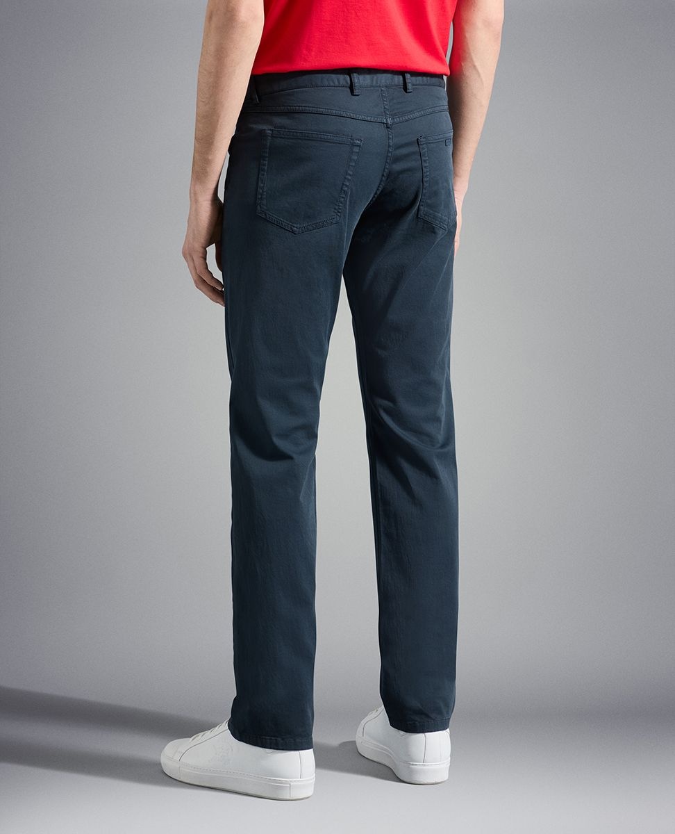 Stretch organic cotton soft touch trousers - 4