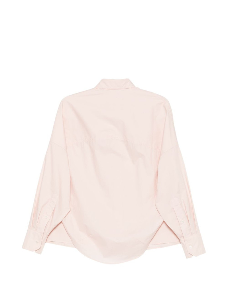Plan C buttoned long-sleeve shirt outlook