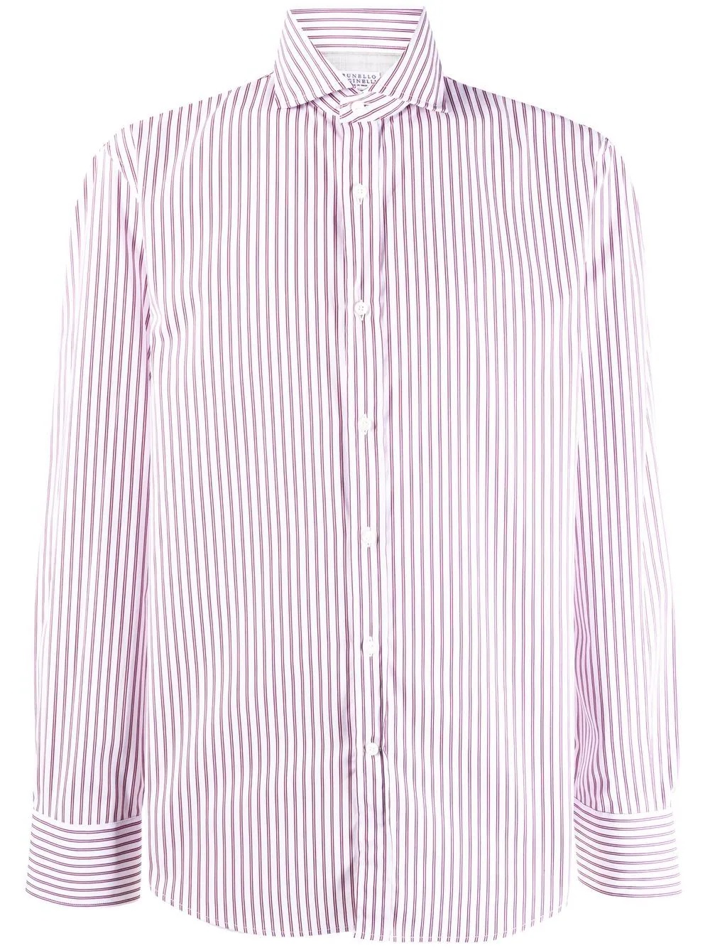 striped cotton shirt - 1