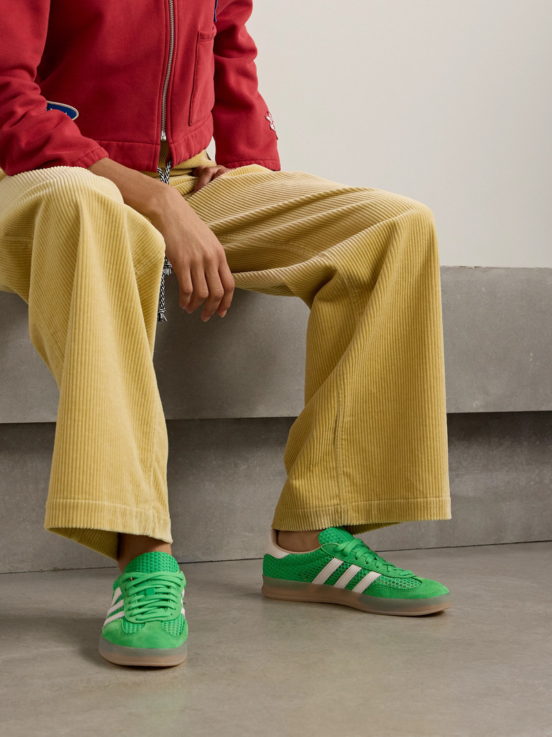 adidas Originals Gazelle Indoor Crocheted Sneakers outlook