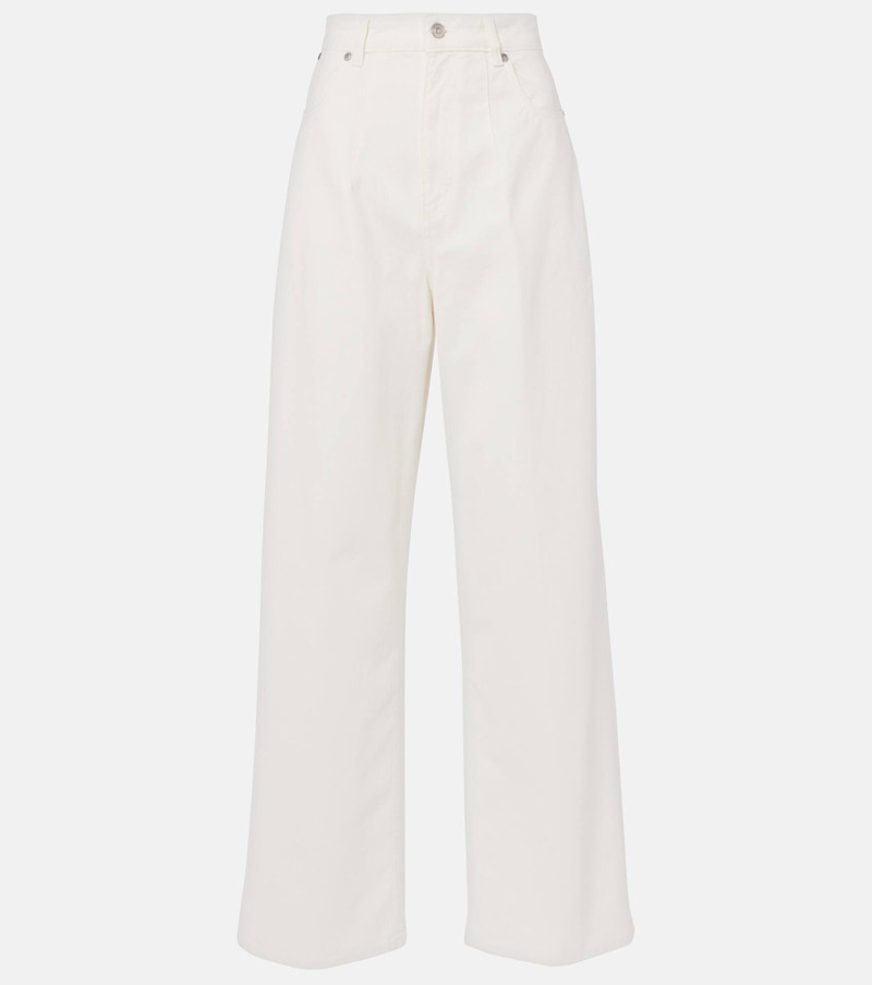 High-rise wide-leg jeans 1