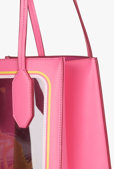 Balmain x Barbie - Pink calfskin Folded Shopping bag - 8