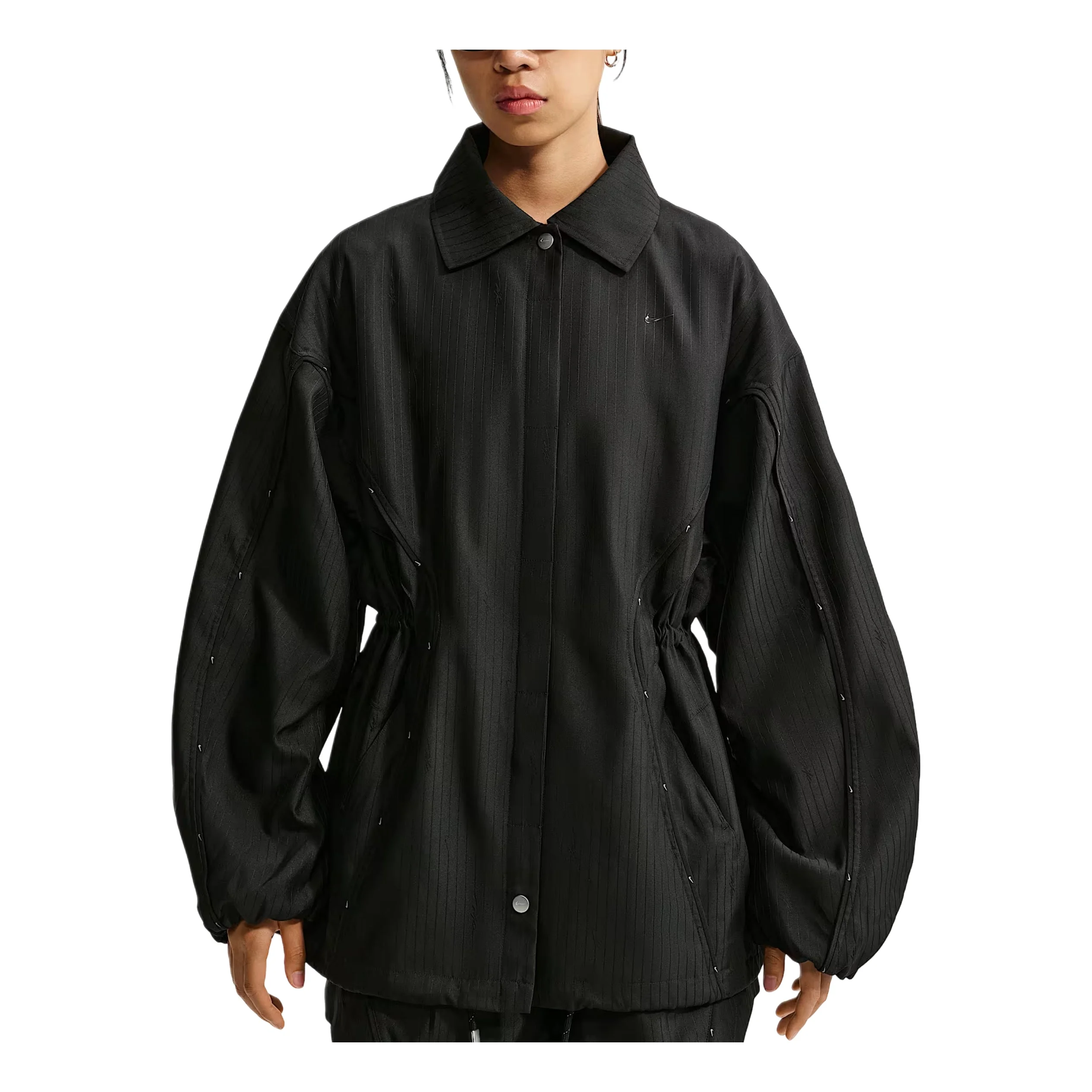 (WMNS) Nike Energy Coach Jacket 'Black' IM6078-010 - 1