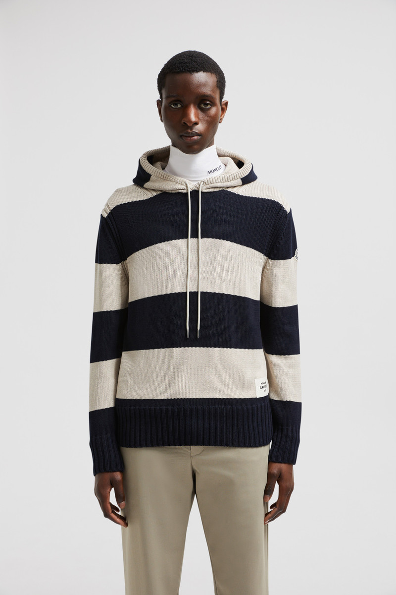 Striped Cotton Hoodie 3