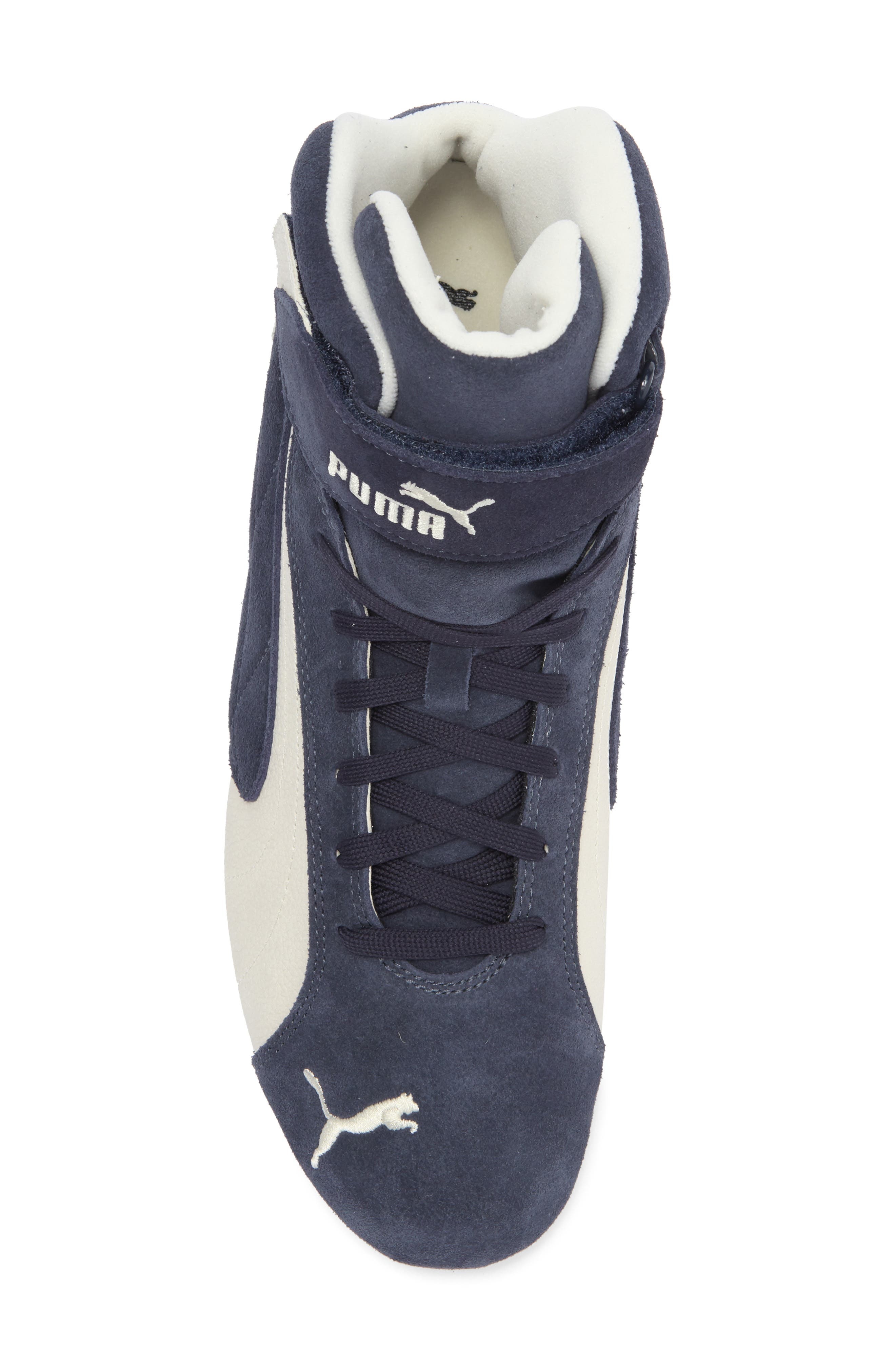 PUMA Speedcat Mid Sneaker in New Navy-Warm White at Nordstrom - 5
