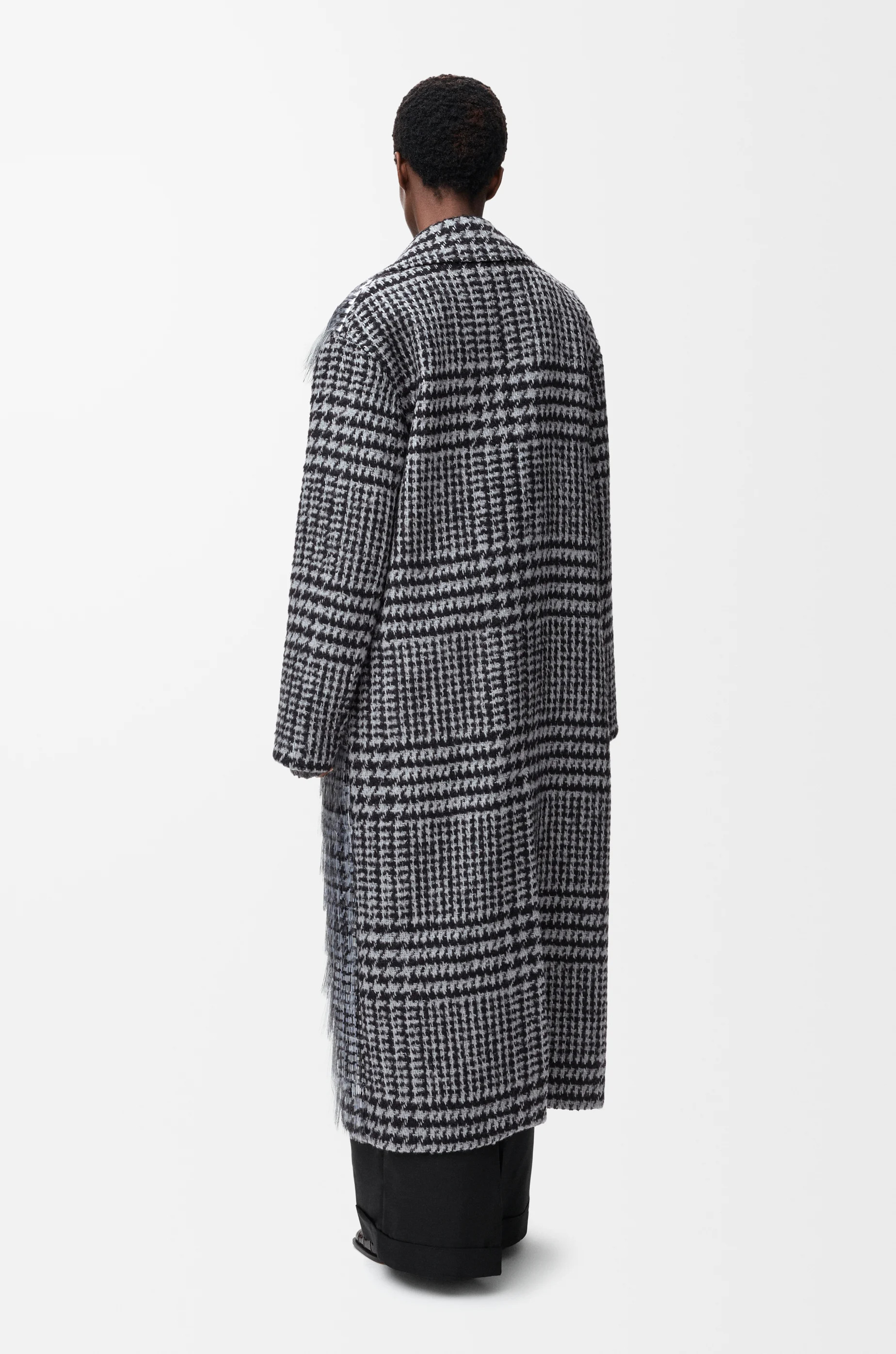 Coat in wool and mohair blend - 3