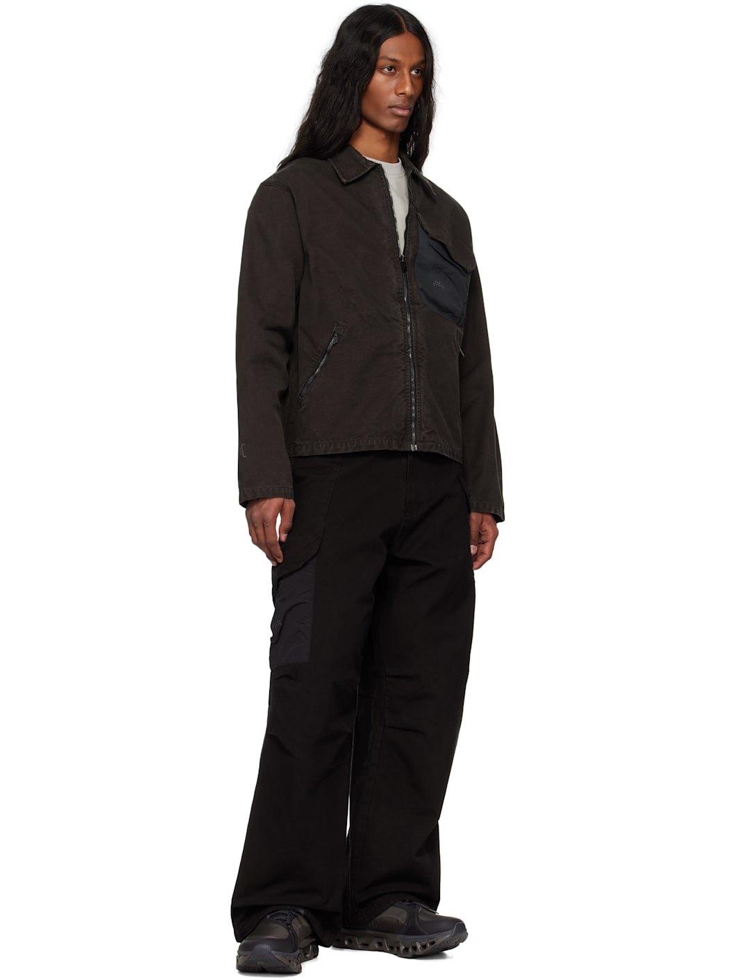 Black Brunswick Cargo Pants - 4