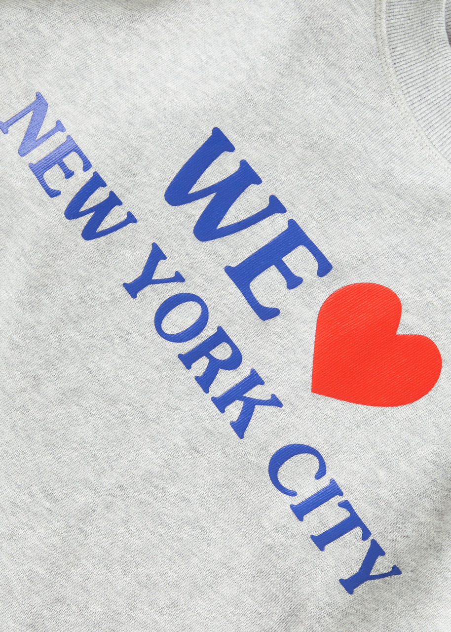 Rag & Bone We Heart Nyc Printed Cotton-blend Sweatshirt - 5