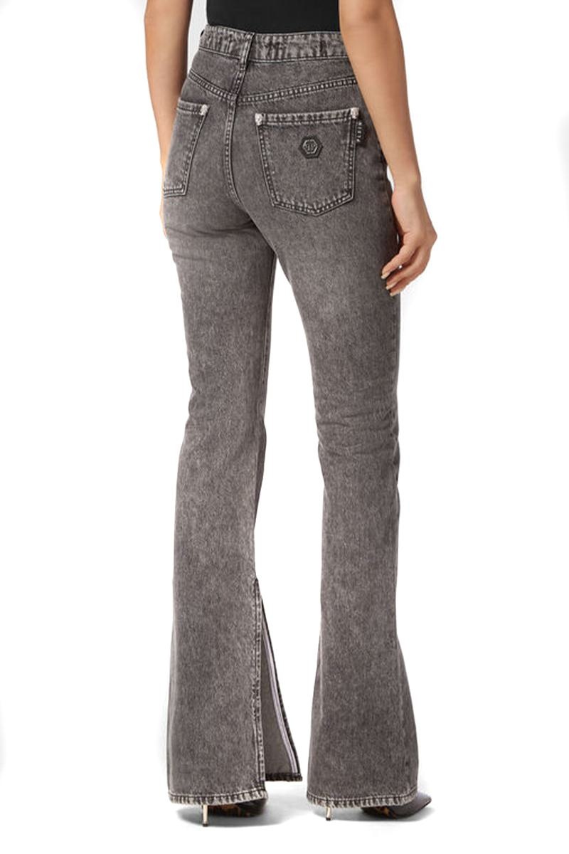 デニム・ジーパン PHILIPP PLEIN Women Denim Pants FADC WDT2583 PDE004N10GO GRE Women's Denim | Philipp Plein