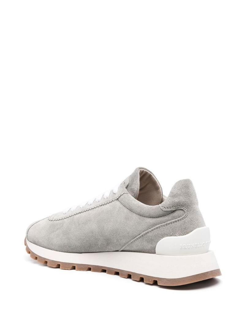 chunky suede sneakers - 3