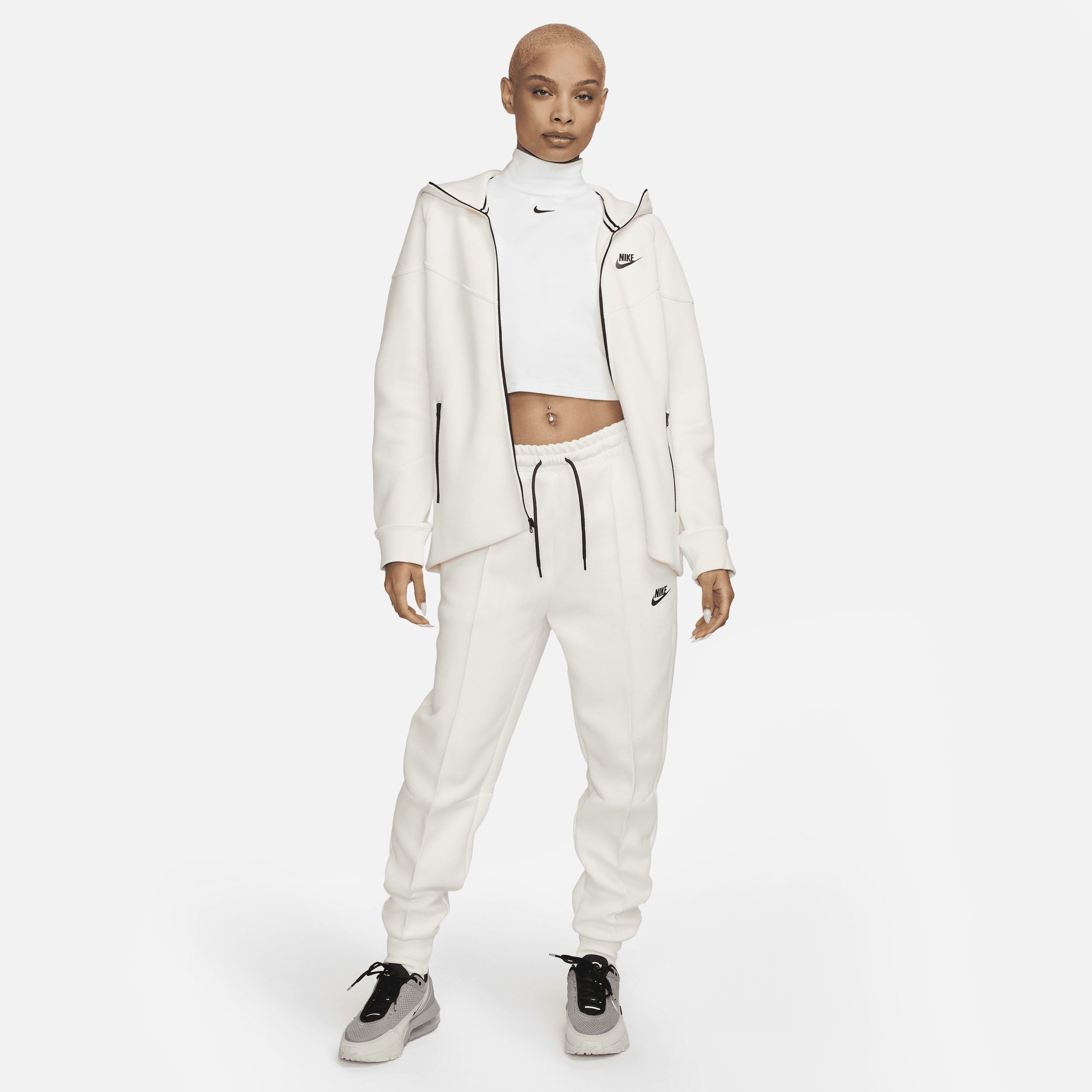Women's Nike Sportswear Tech Fleece Windrunner Full-Zip Hoodie - 10