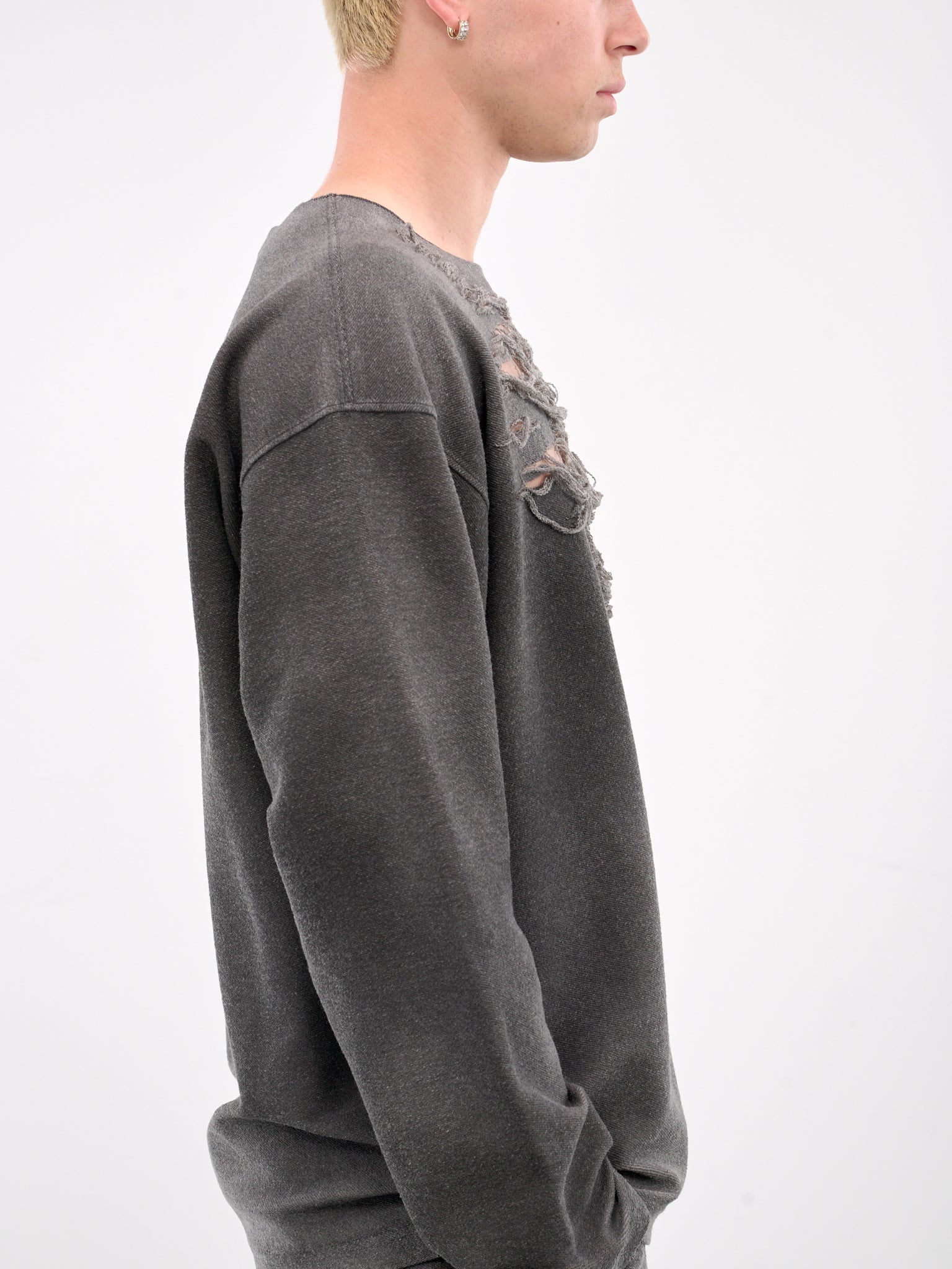 Distressed & Faded Crewneck - 4