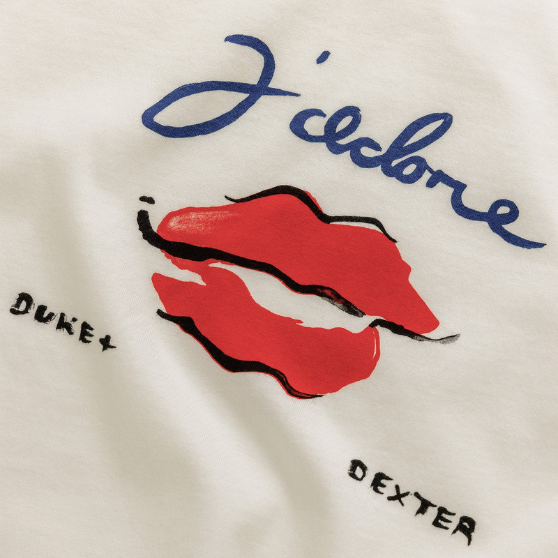 J'adore Vintage White T-Shirt 4