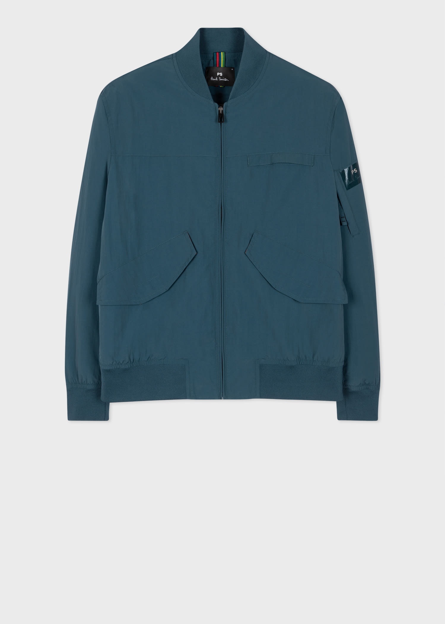 Paul Smith Recycled Nylon Bomber Jacket REVERSIBLE