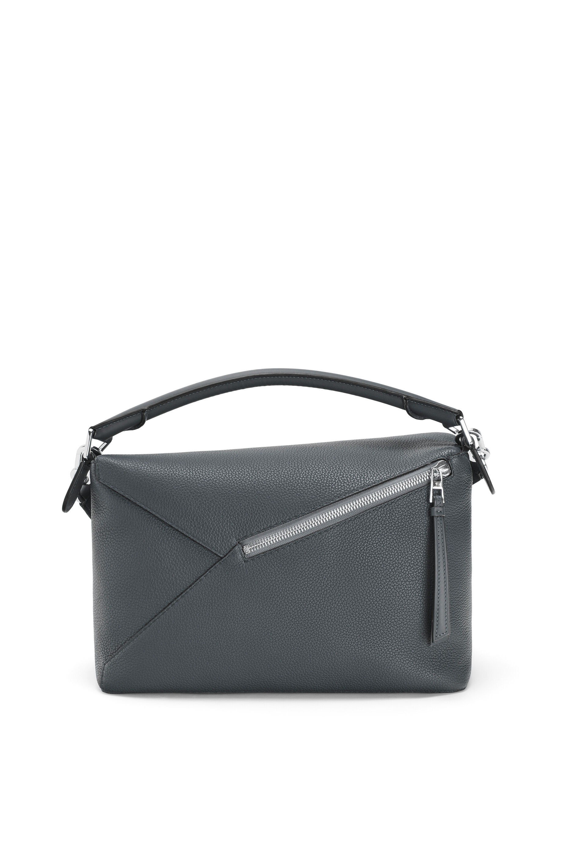 Large Puzzle Edge bag in grained calfskin - 3