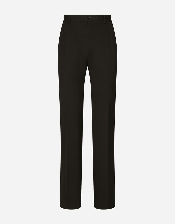 Flared wool pants - 1