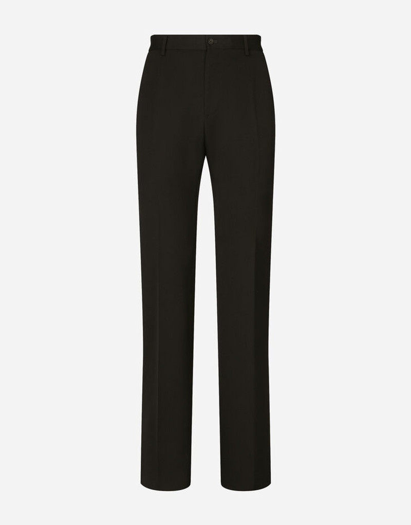 Flared wool pants - 1