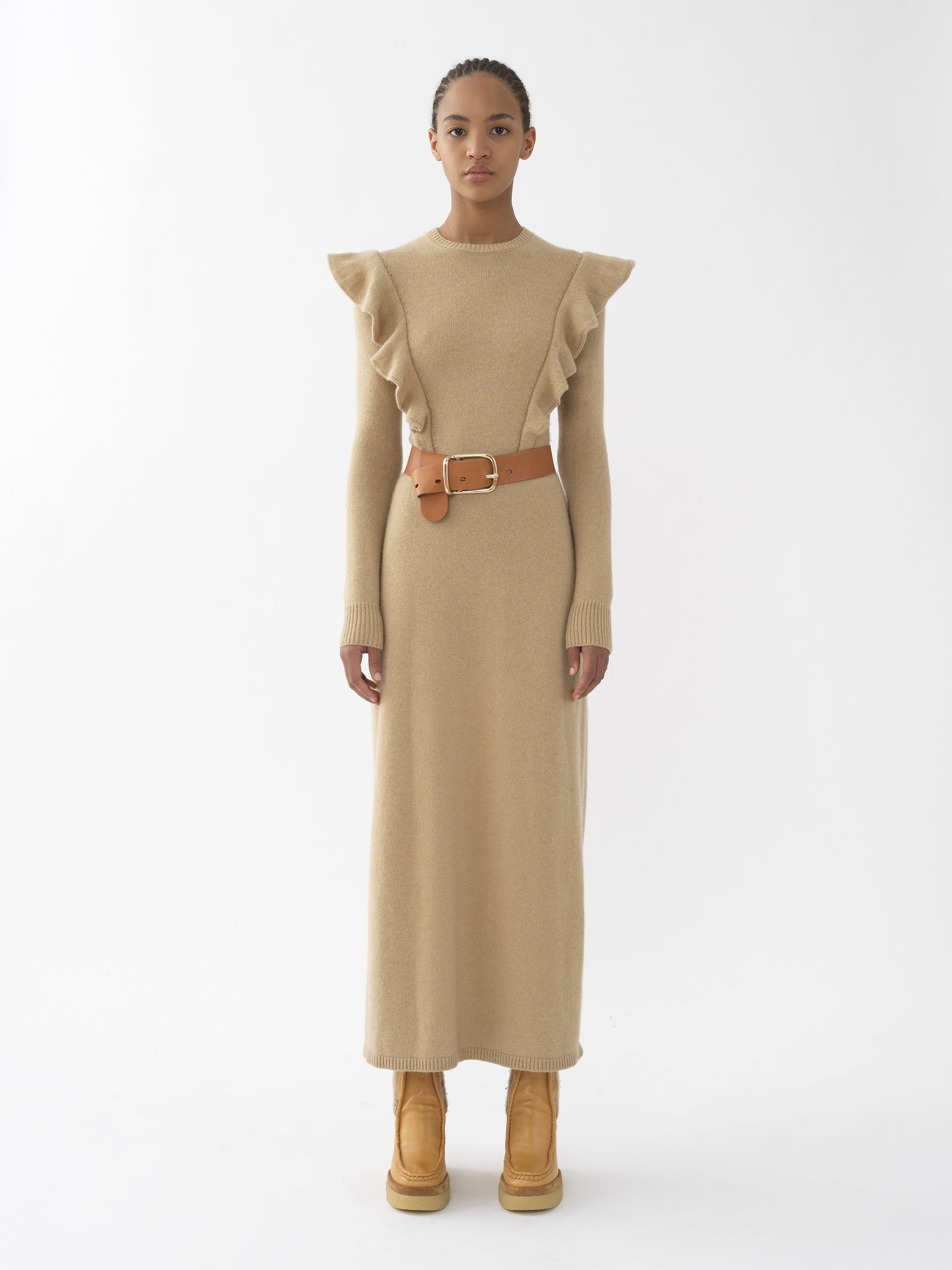 LONG KNIT DRESS - 4