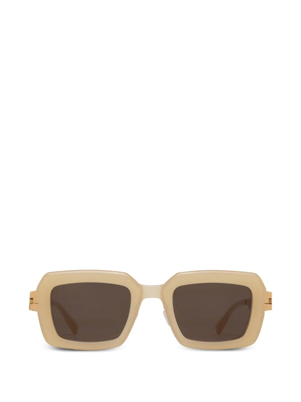 Una rectangle-frame sunglasses - 1