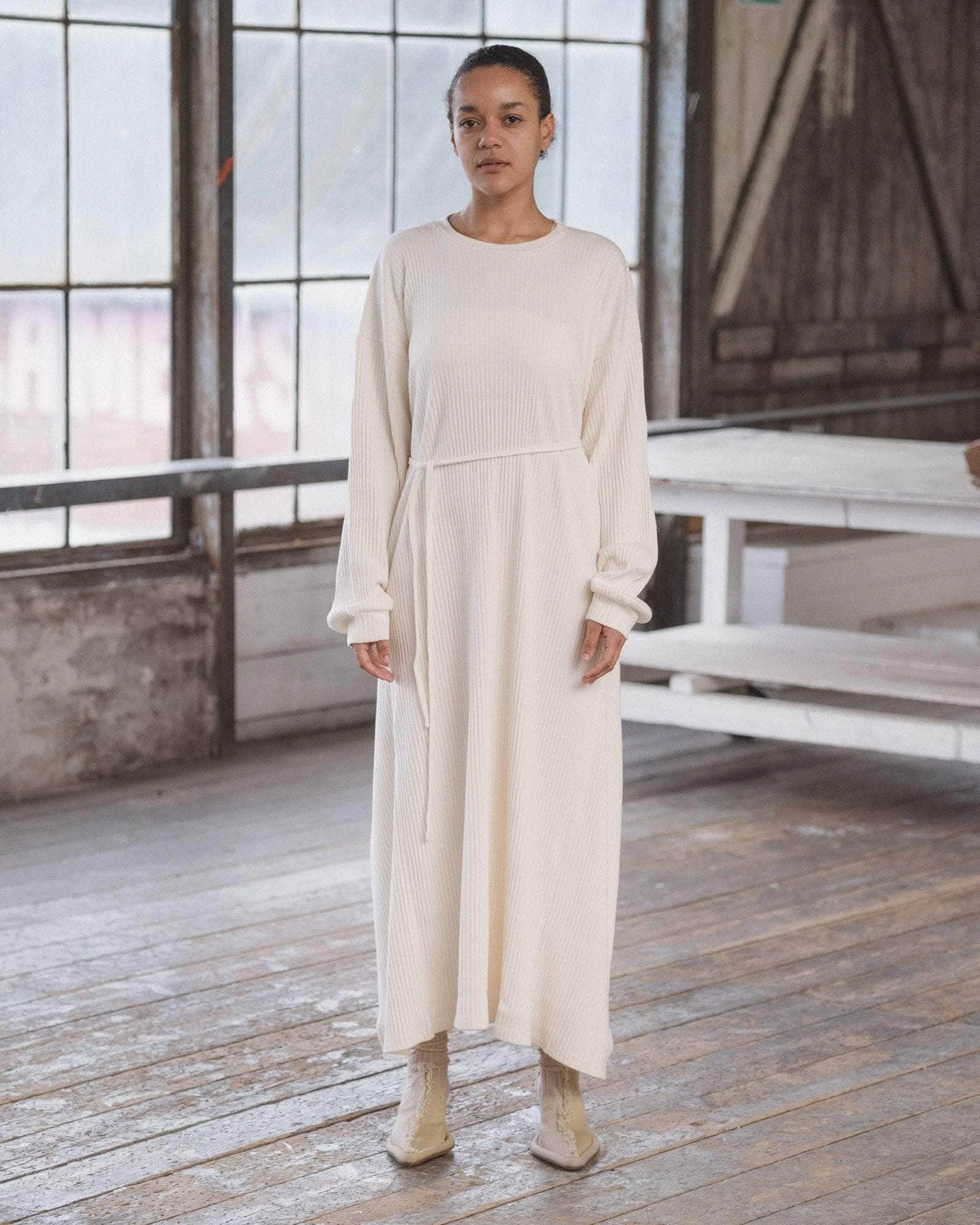 Shaw Kaftan - Organic Cotton Fleece - 1