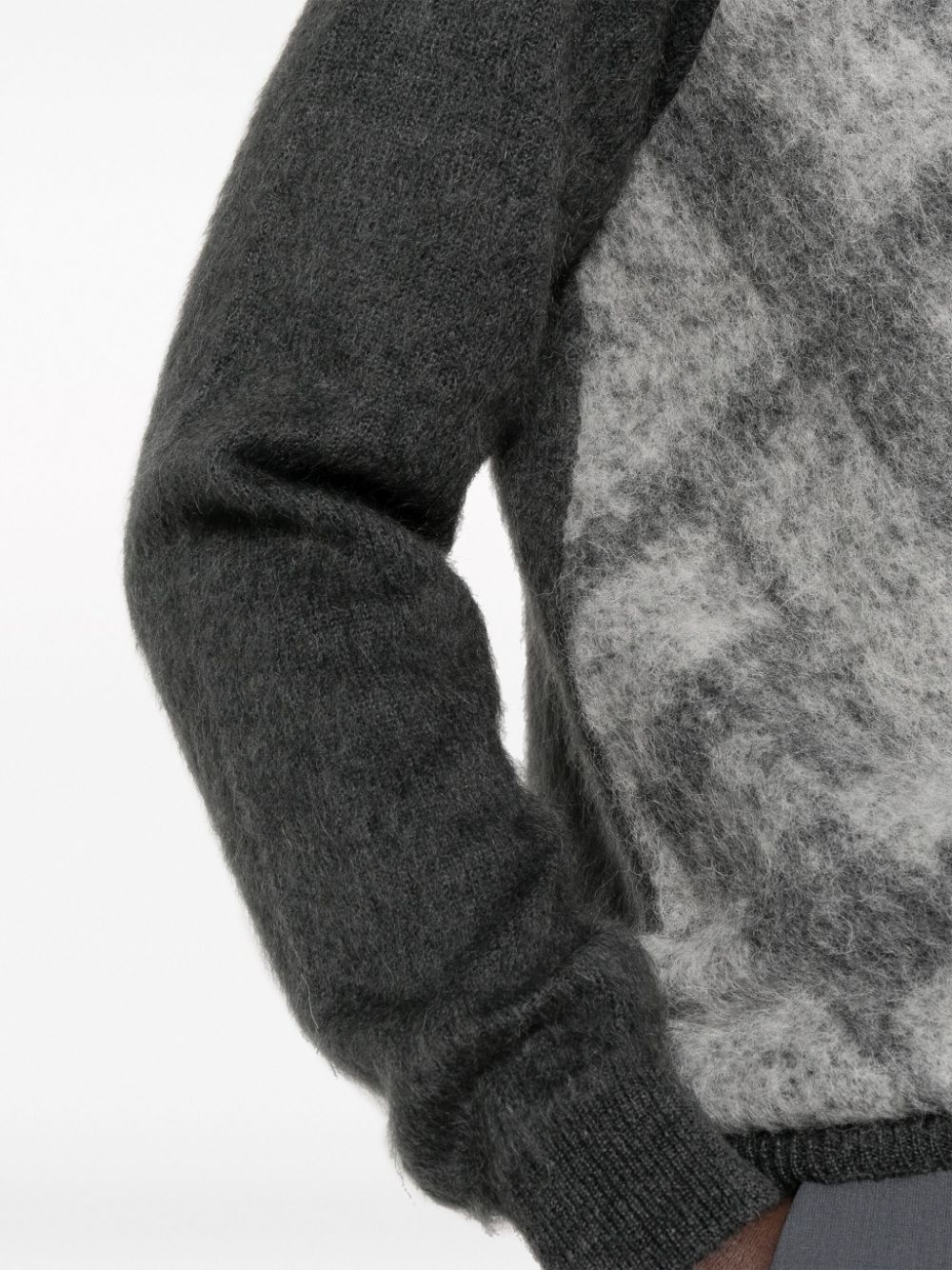 FF-motif knitted jumper - 5
