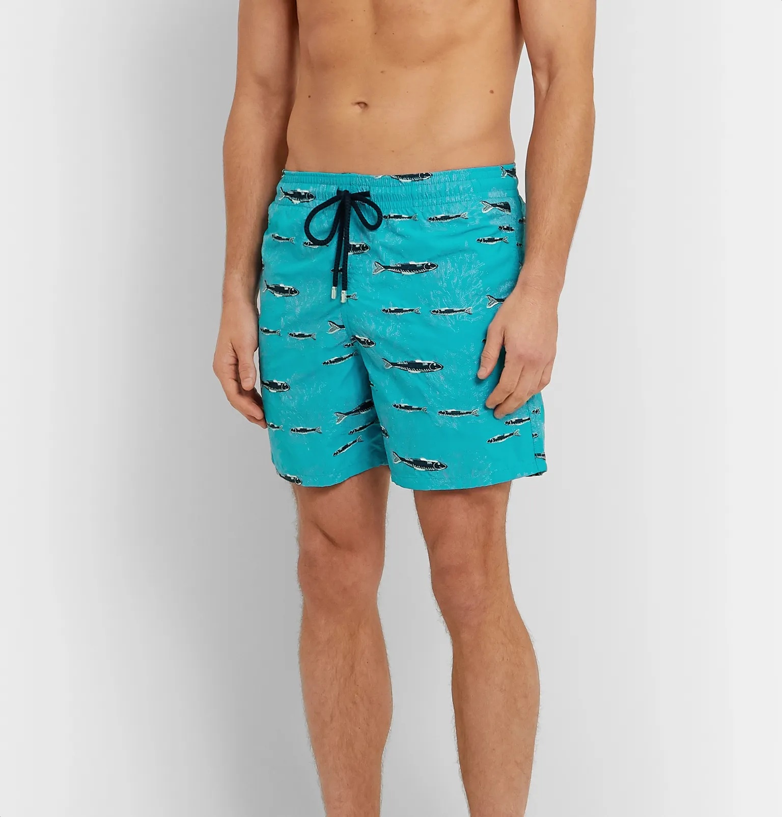 Mistral Mid-Length Embroidered Swim Shorts - 2