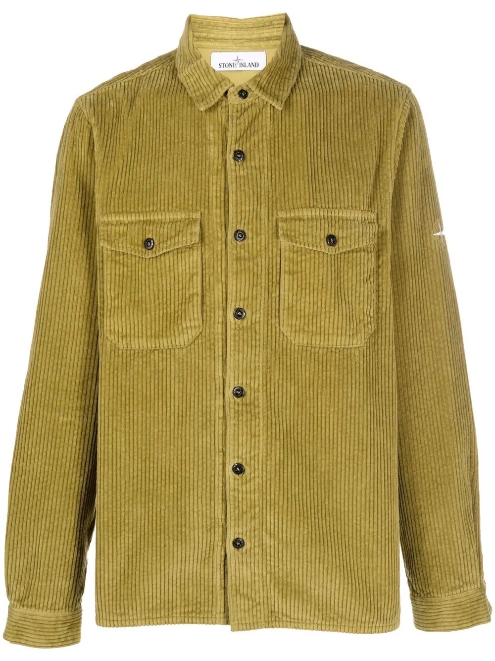 corduroy long-sleeve shirt - 1