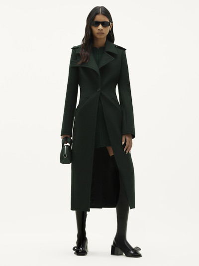 courrèges LONG WOOL TRENCH COAT outlook