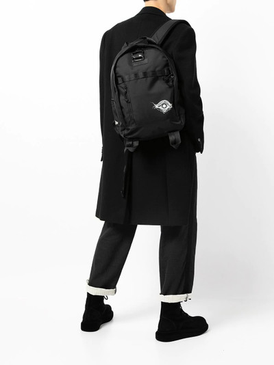 Yohji Yamamoto eye-print backpack outlook