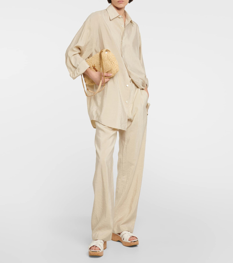 JIMMY CHOO Maribou 50 leather sandals outlook