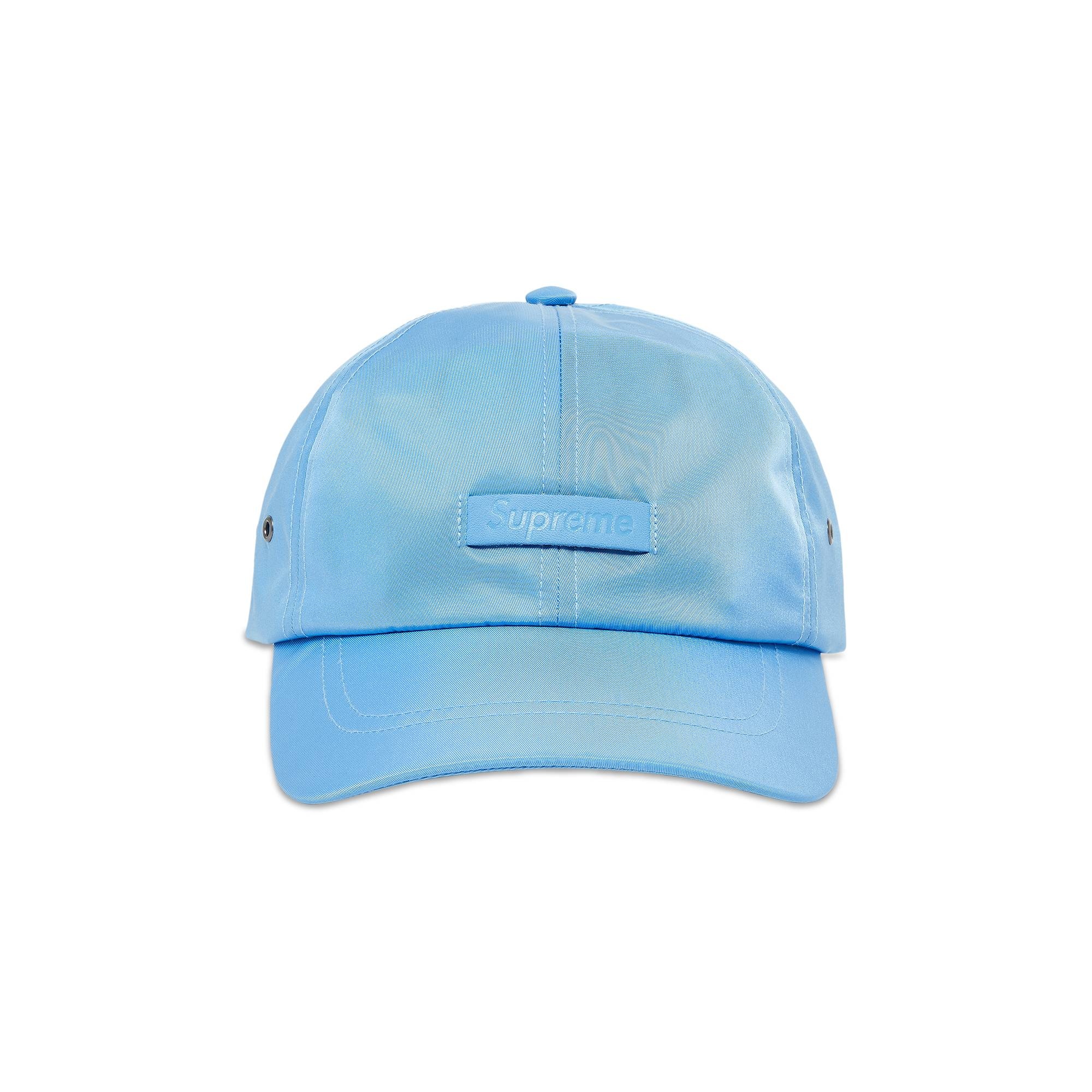 Supreme Leather Patch 6-Panel 'Blue' - 1